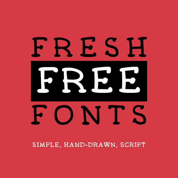 16 Fresh Free Fonts For Graphic Designers Graphic Design Junction