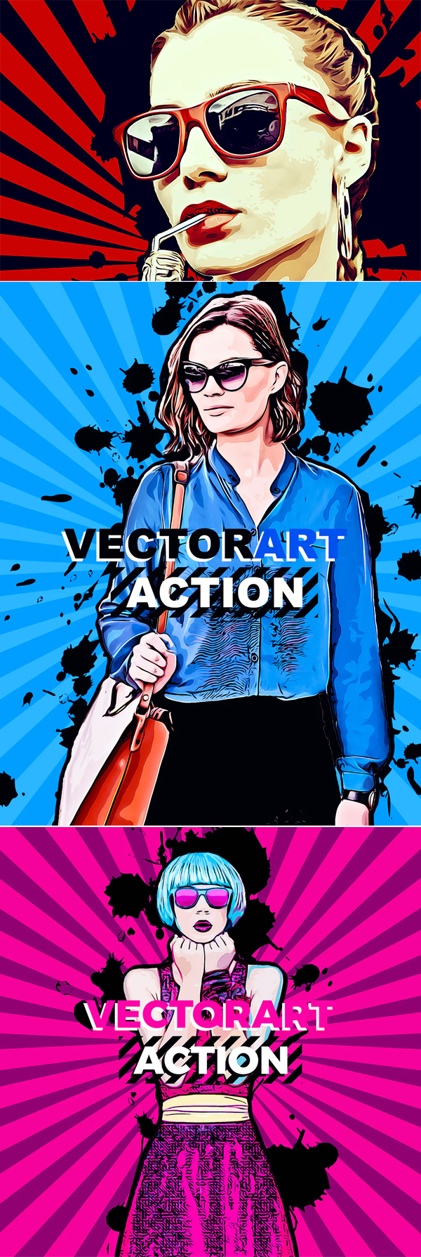 VectorArt Photoshop Action