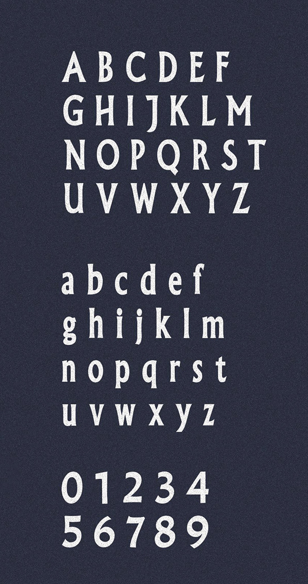 Weast Hood Font Letters