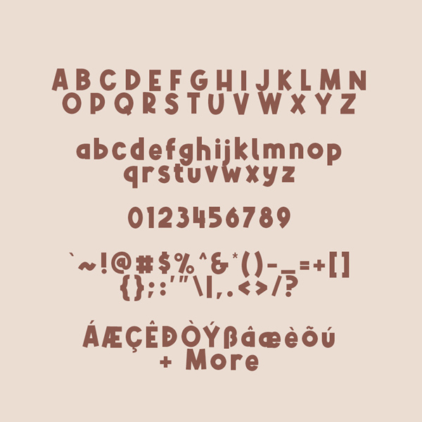Alphakind Font Letters