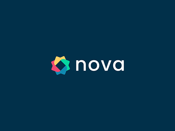 Nova Colorful Logo Design