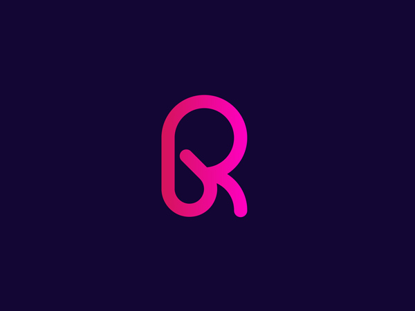 PR Modern Minimal Logo Design Concept by Freelancer Iqbal