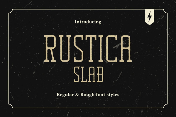 Rustica Slab Font Free Font