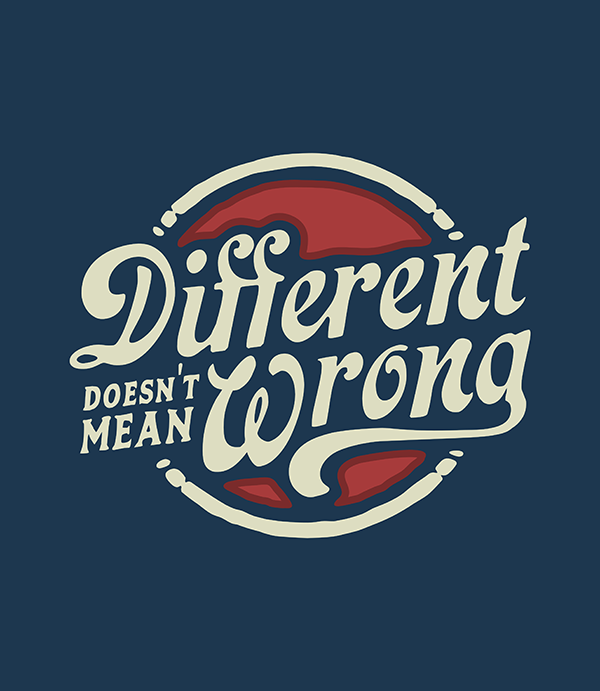 Different doesn't means wrong