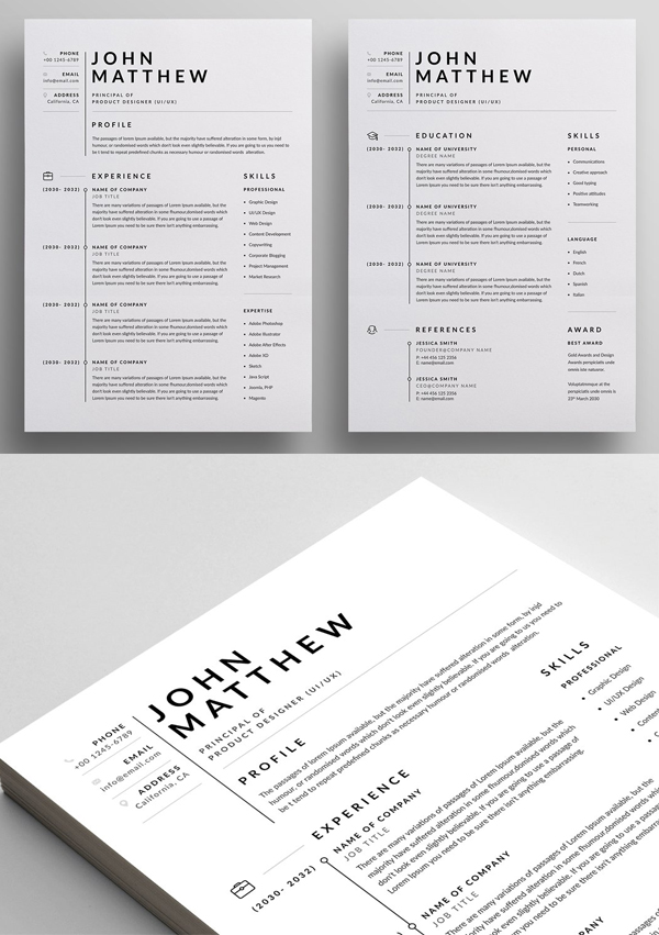 50 Most Popular Resume Templates Of 2022 - 25