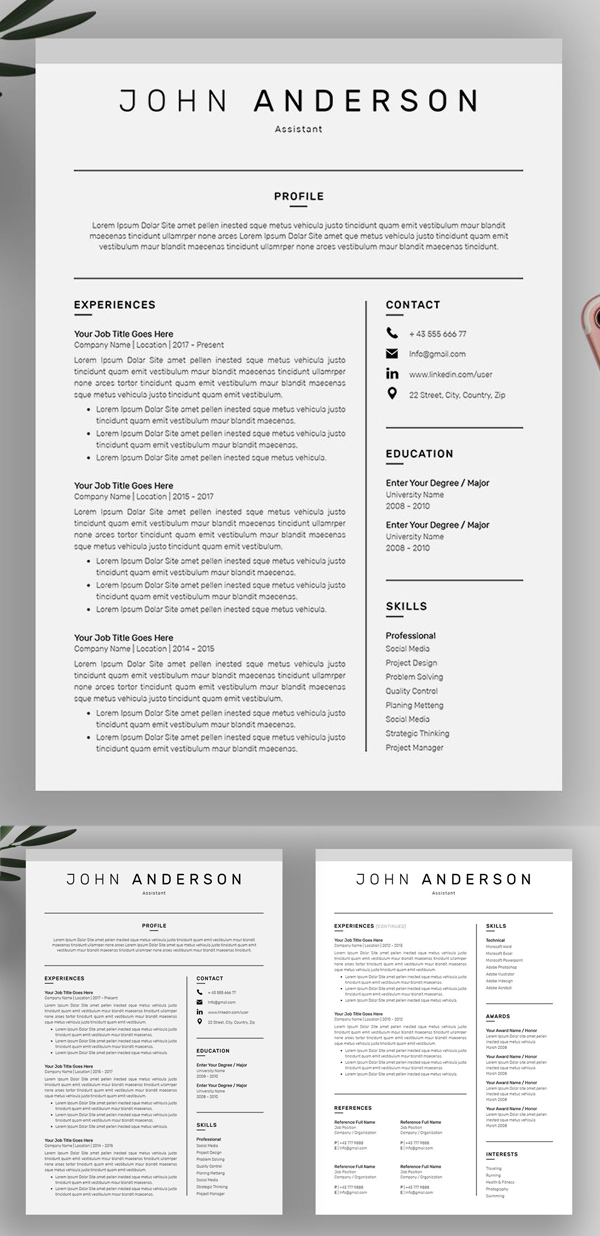50 Most Popular Resume Templates Of 2022 - 36