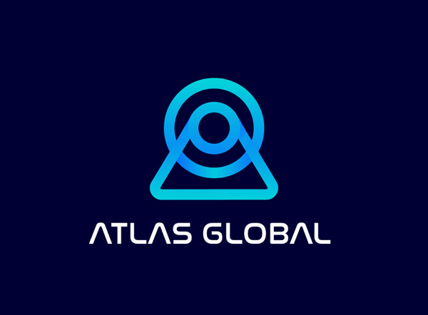 Altas global logo design by winmids