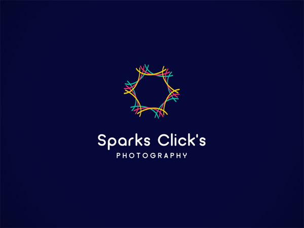 Sparks Click's logo design by ARIF MAHABUB