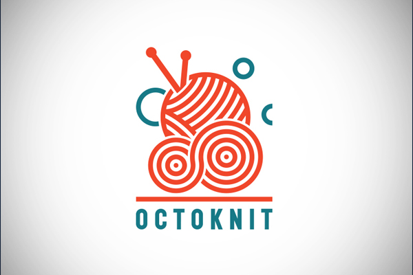 Octoknit Logo by Kasper van Eerden