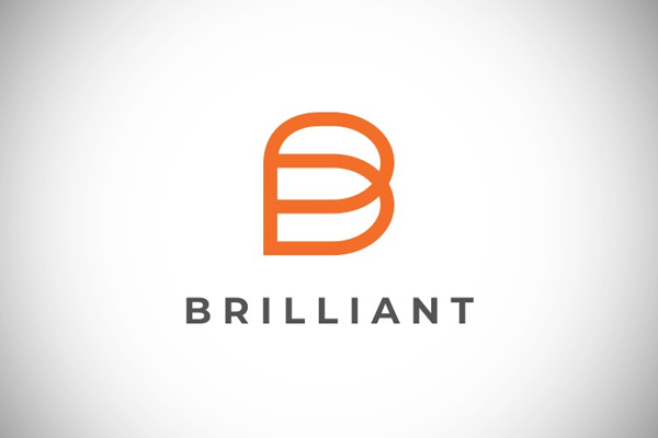 Brilliant - Letter B Logo