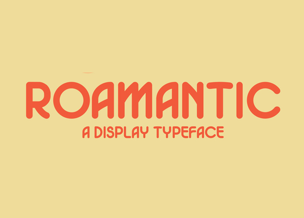 Roamantic Free Font