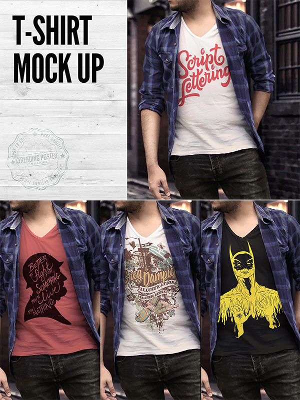 Urban T-shirt Mock Up