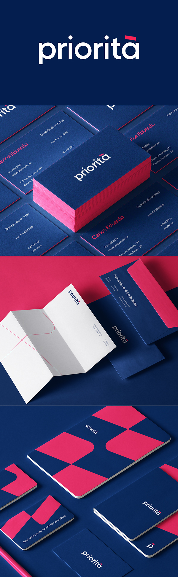 Business Card - Priorita Joao Branding Identity by Marcos