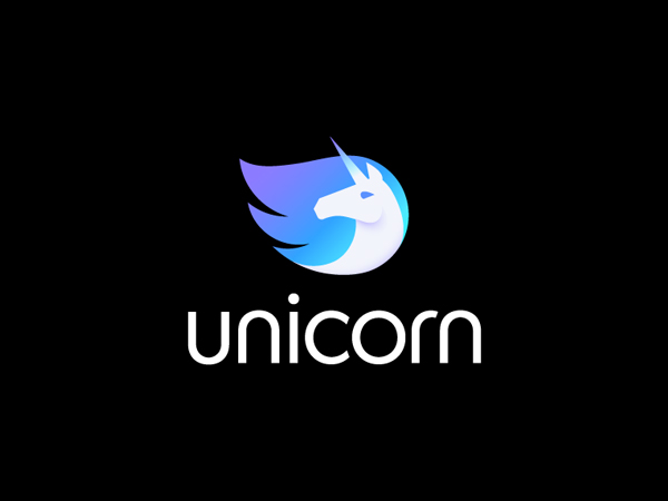 Unicorn Abstract Logo by Ivan Bobrov