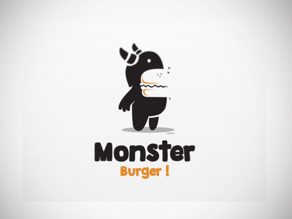 Monster burger Logo design by Garasigrafis