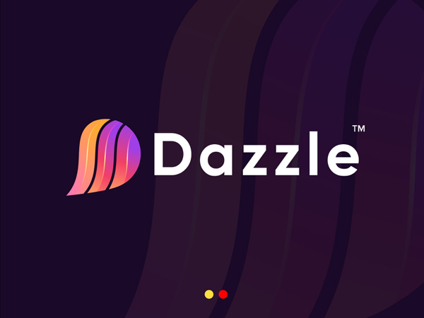 Modern D Letter logo Dazzle by GFXhouse