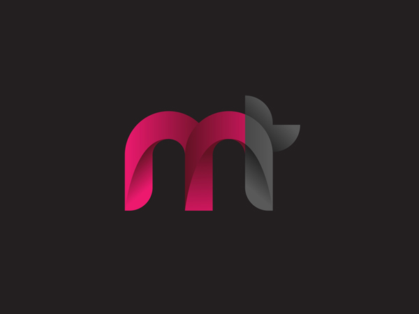 MT logo design concept by Diffart