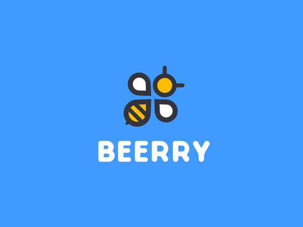 Beerry Logo Design by Tom Caiani