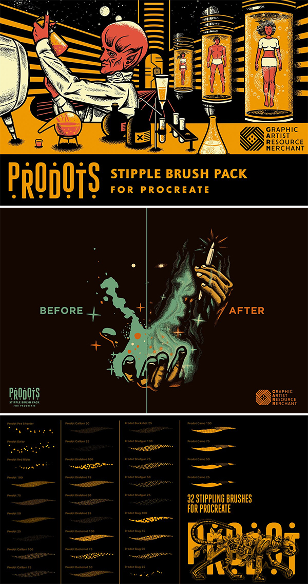 Prodots Brush Set (Procreate)