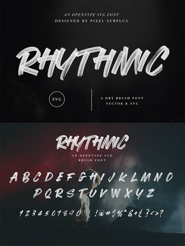 Rhythmic - SVG Font