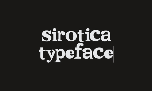 Sirotica Free Font