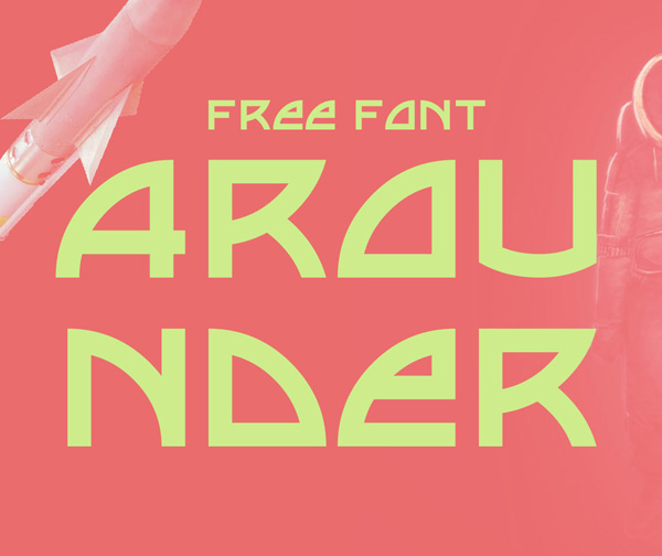 Arounder Free Font