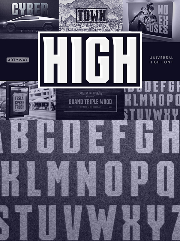 Universal High Font
