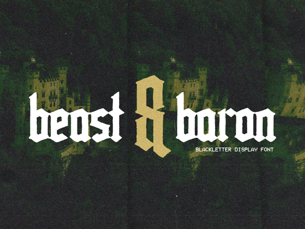 Beast & Baron Free Hipster Font