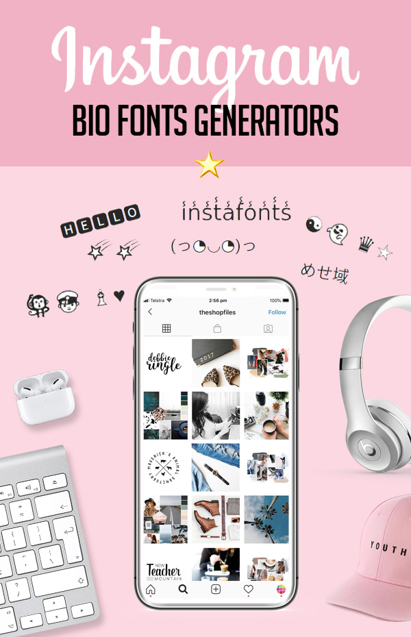 Top Instagram bio fonts generators that help you stand out and get followers