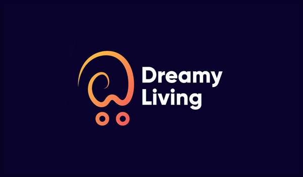 Dreamy Living Modern Ecommerce Logo by Mahdy Hasan Hridoy