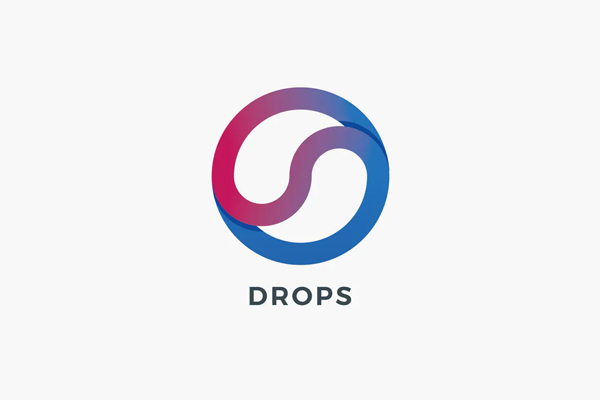 Drops Logo Template