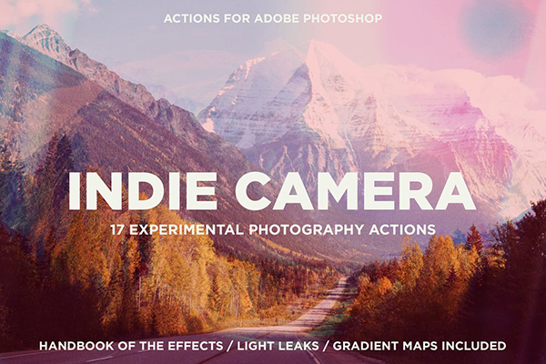 Indie Camera Actions for Adobe Photoshop
