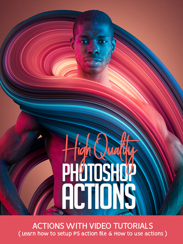 21 High Quality Photoshop Actions for Photographers & Designers