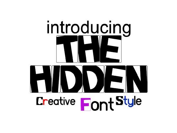 The Hidden Free Font