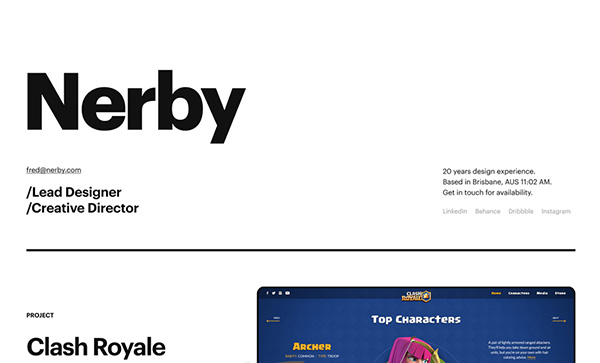 Nerby - Award Winner Web Design Example - 23