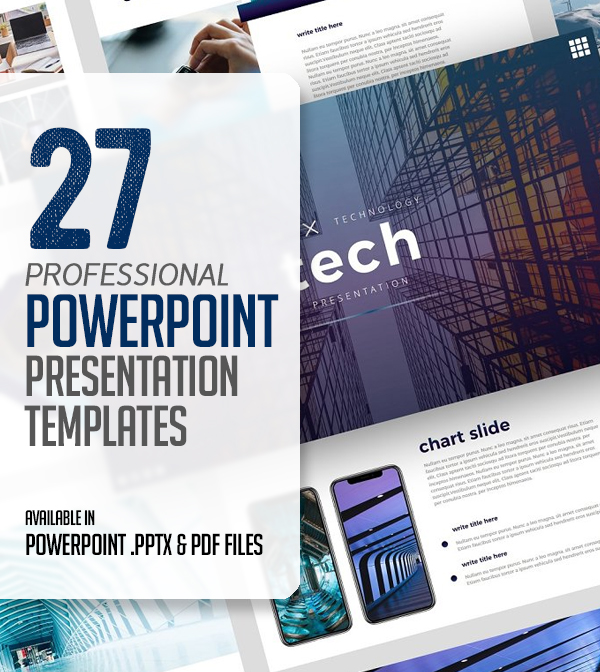 27 Professional PowerPoint Presentation Templates