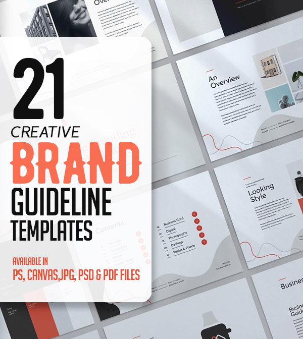 21 Creative Brand Guidelines Templates