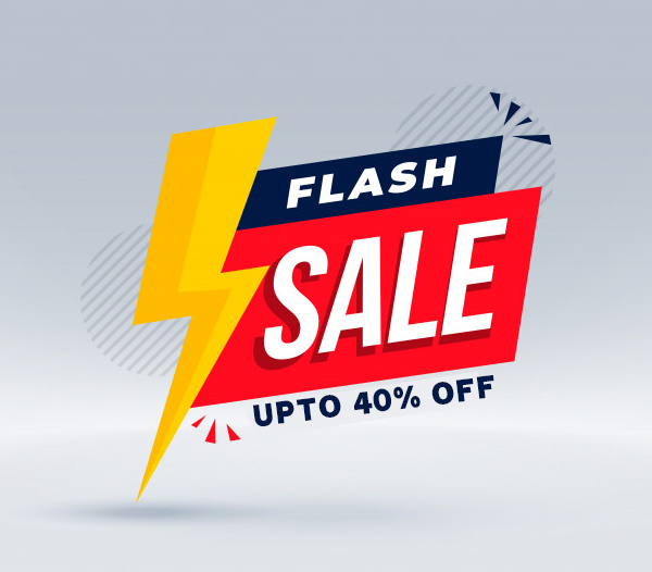 Flash Sale 2021: Best Flash Discounts (Save up to 40%)