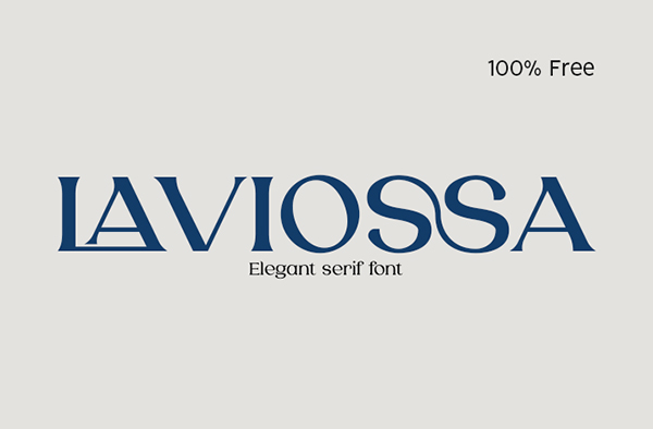 Laviossa Free Font