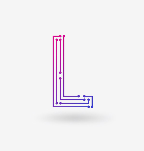 Design L letter logo Design in Illustrator tutorials