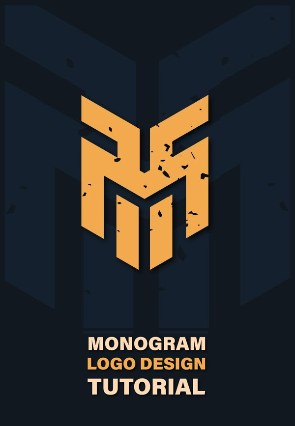 Monogram Logo Design Illustrator Tutorial - Adobe Illustrator CC
