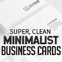 Post thumbnail of 21 Minimal Simple Business Cards (PSD) Templates