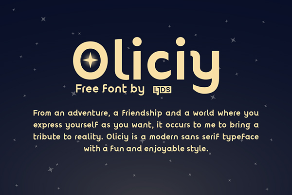 Oliciy Free Font
