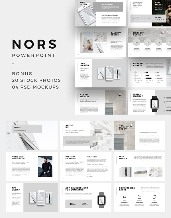 NORS Powerpoint Template