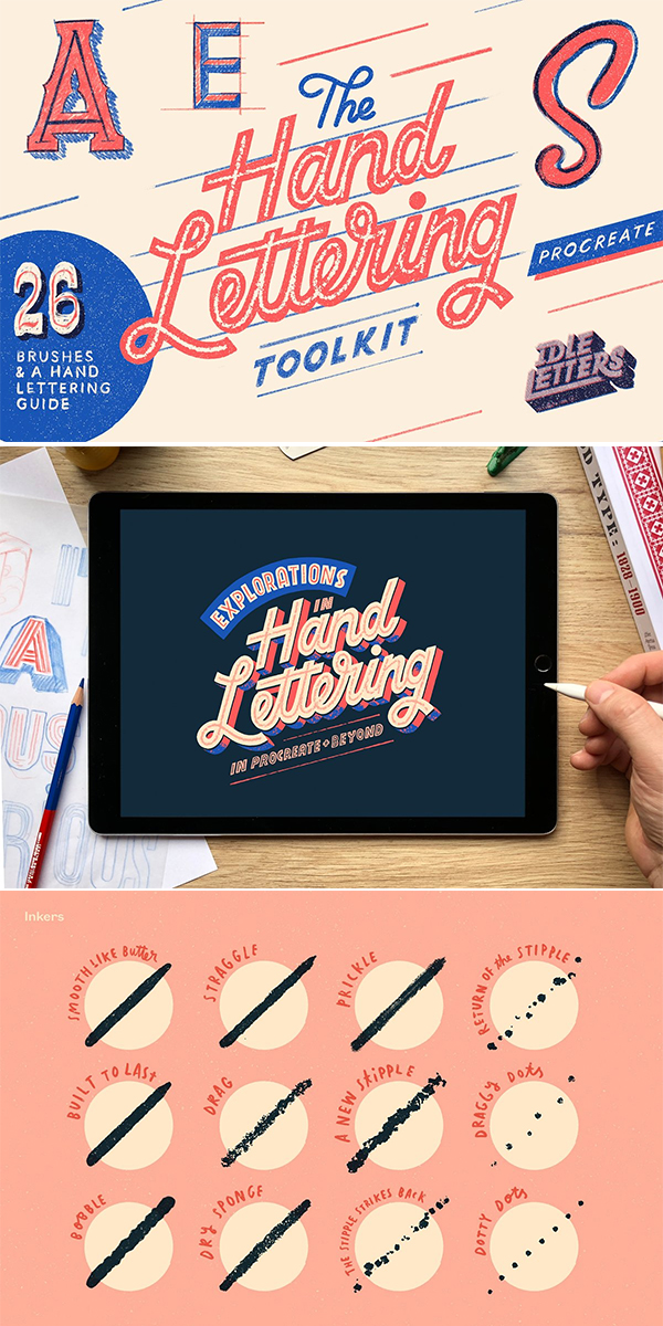 The Procreate Hand Lettering Toolkit