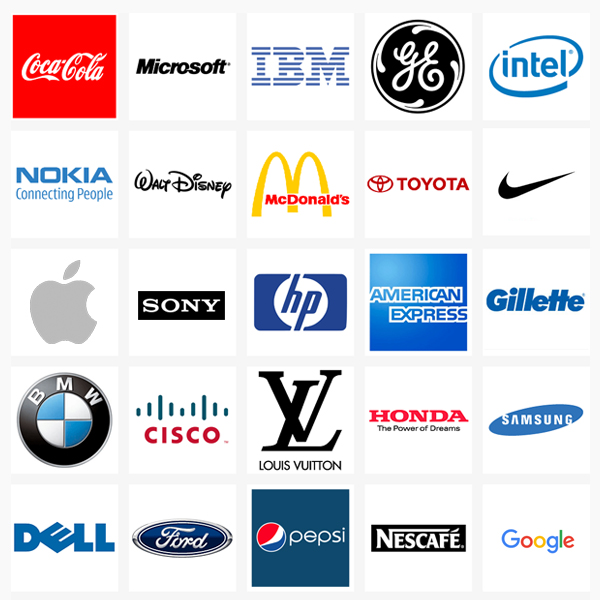 Top brand logos
