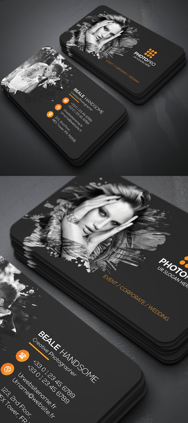 Photography Business Card Template