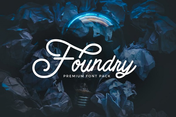 Foundry - font pack Font