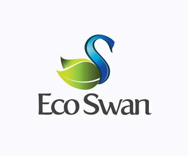 Eco Swan Logo Design