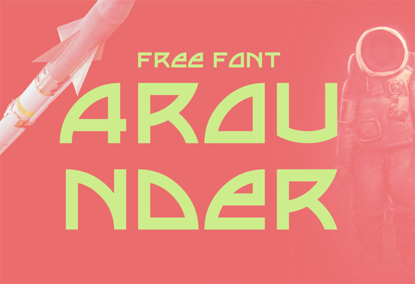Arounder Display Free Font